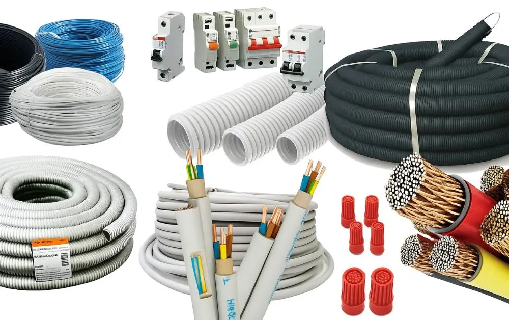 Electrical products and wiring components for building work